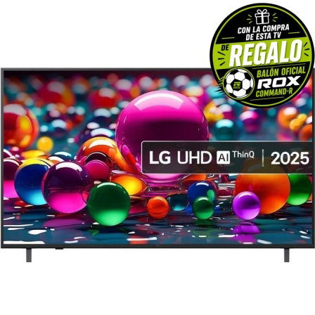 LG 65UA75006LA Smart TV 4K Ultra HD 65 pulg. LED webOS 25 Negro
